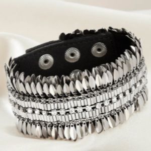 Stella and Dot Silver Pegasus Bracelet